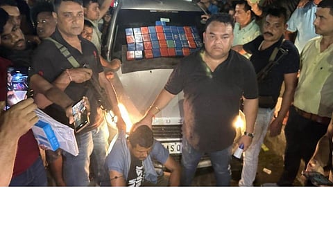  3 करोड़ की हेरोइन जब्त, तीन कथित तस्कर गिरफ्तार 