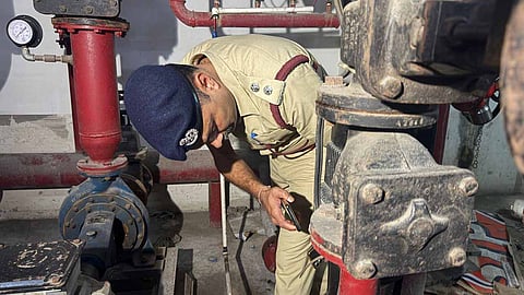 अभिषेक के कार्यालय वाले भवन में दमकल विभाग ने की फायर ऑडिट