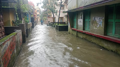सांकेतिक जल जमाव की तस्वीर