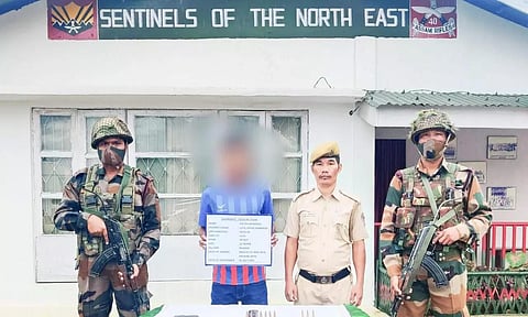 असम-अरुणाचल सीमा पर सुरक्षा बलों की बड़ी कार्रवाई, NSCN(IM) का कैडर गिरफ्तार 