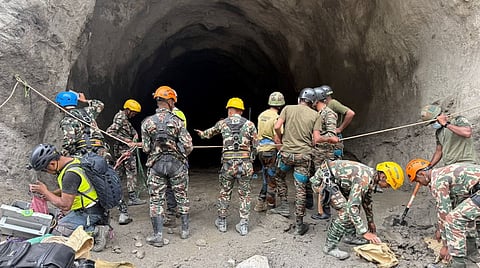 Search continues for missing hydropower workers in tunnels