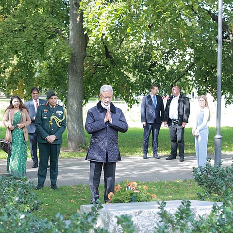 Jaishankar paid tribute to Indian kings
