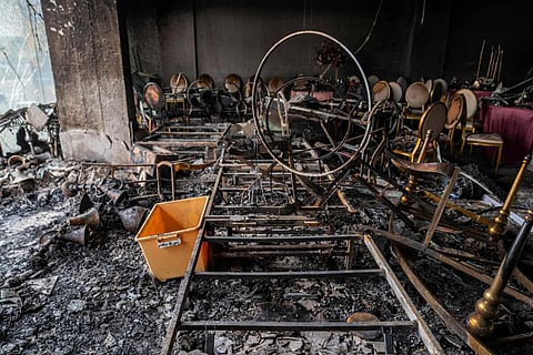 22 people killed in a fire during a wedding ceremony in Kinshasa