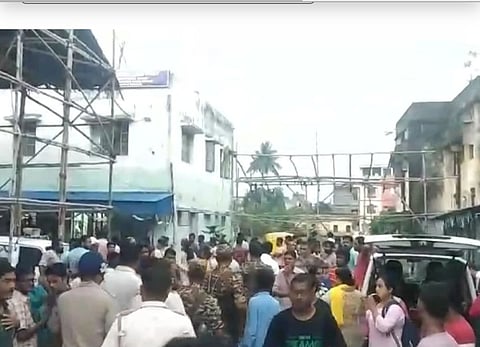 बकराहाट में बवाल के दौरान ली गई तस्वीर 
