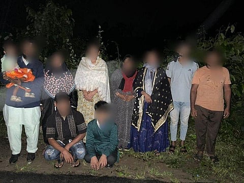 असम में नौ संदिग्ध घुसपैठिये पकड़े गए