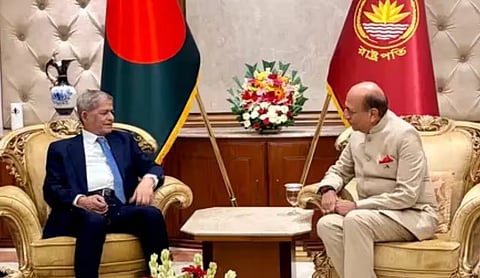 Indian High Commissioner met the President of Bangladesh