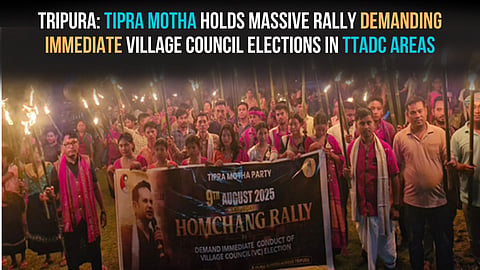 VC चुनाव से पहले TIPRA Motha का दबदबा, 1,148 उम्मीदवार निर्विरोध निर्वाचित