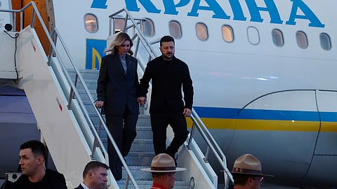 Zelenskyy arrives in Canada to seek military aid