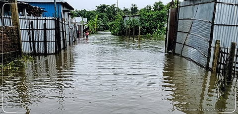 Waterlogging in naxalbadi 