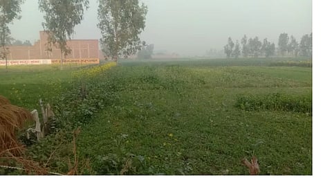 खेती की जमीन पर औद्योगिक परियोजना, ग्रामीणों ने किया विरोध