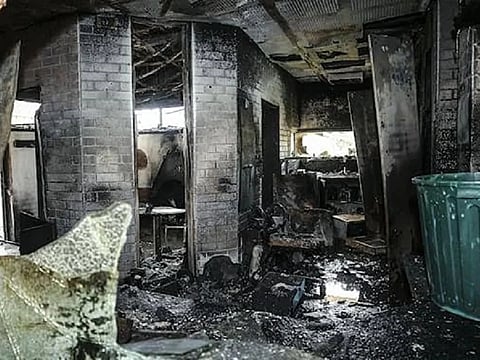 Riot and fire in Syrian prison; seven dead
