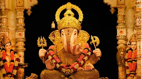 भगवान श्रीगणेश की एक प्रतिमा