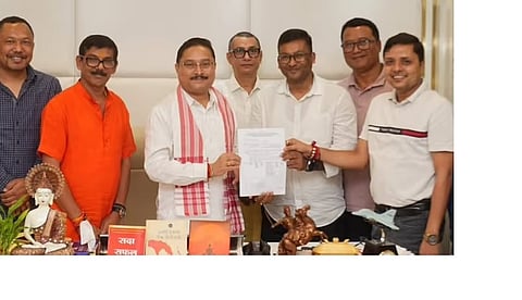 
BJP ने देवाशीष शर्मा को सौंपा आधिकारिक टिकट