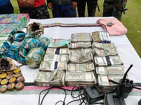 चूड़ाचांदपुर में पांच करोड़ की हेरोइन जब्त