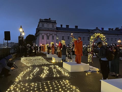 Ganga Aarti held for the first time on the banks of the River Thames in London