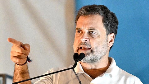 कांग्रेस नेता राहुल गांधी।