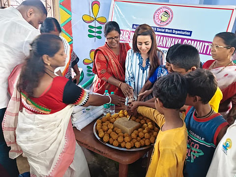 Sonagachi Celebrates Vishwakarma Puja and PM Modi Birthday with Annapurna Scheme