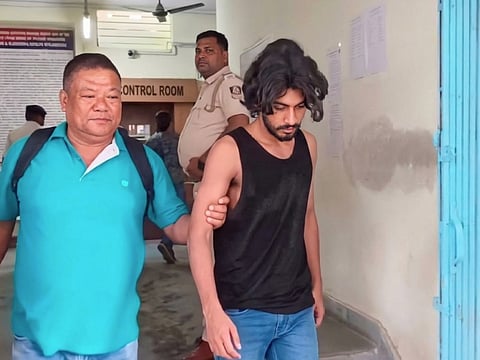 एसी की तांबे की पाइप चोरी में युवक गिरफ्तार, 3.235 किलो सामान बरामद