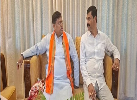 कार्तिक पाल के घर पहुंचे सुकांत मजूमदार