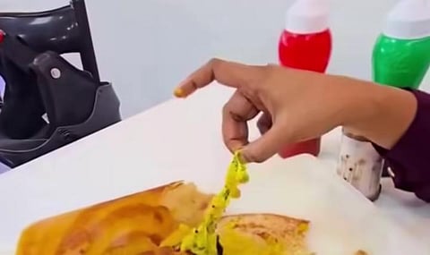 Plastic in Dosa 
