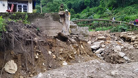रिंबी में सड़क बहाली का काम शुरू