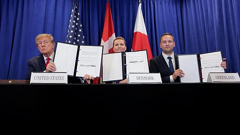 Agreement between the US, Denmark, and Greenland