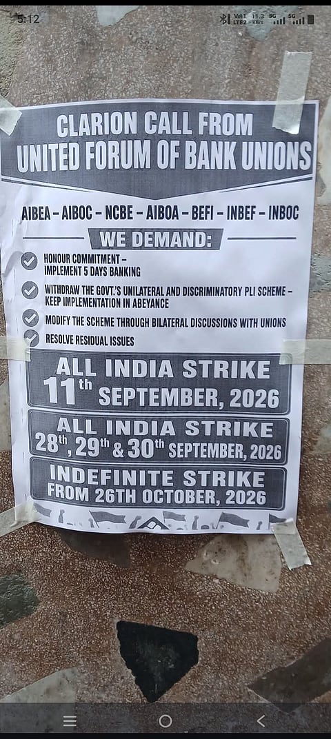 Strike notice 