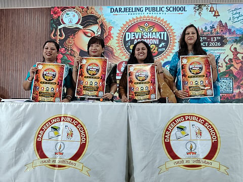 Press meet by darjeeling public school 