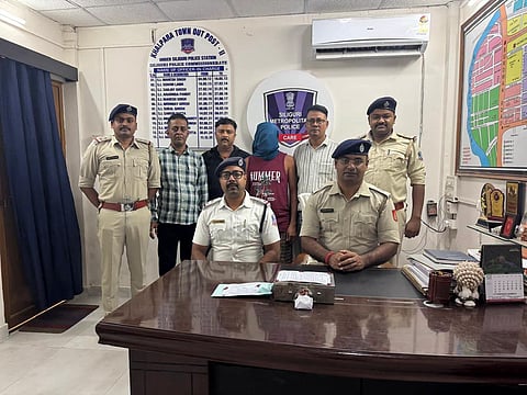 गुरुंग बस्ती मोड़ पर 60 बोतल बीयर जब्त, आरोपित गिरफ्तार