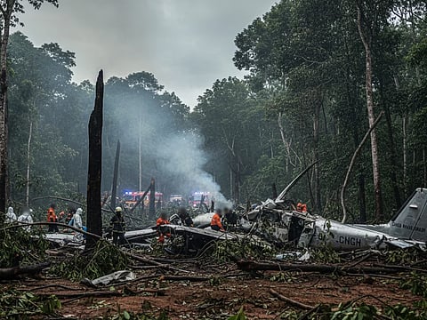 14 killed in plane crash in Congo