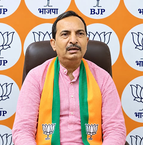 अंडमान और निकोबार प्रदेश भाजपा अध्यक्ष अनिल कुमार तिवारी का चित्र।
