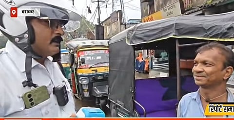 पुलिस ने 4 ऑटो ड्राइवरों पर लगाया 10-10 हजार रुपये का जुर्माना
