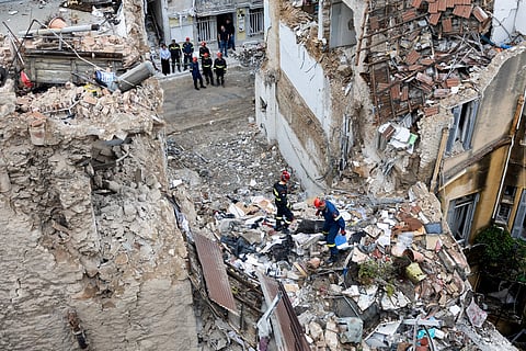 Six killed, four American citizens in building collapse in Greece