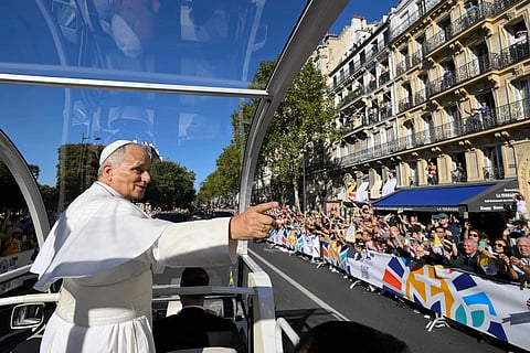 A crowd of 800,000 gathered for Pope Leo's assembly in Paris