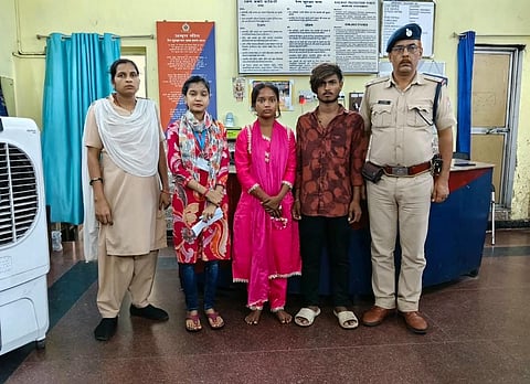 बरामद 2 नाबालिग के साथ RPF अधिकारी 