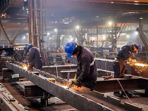 Industrial Output Rises 8% in August