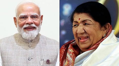 प्रधानमंत्री मोदी ने सुर साम्राज्ञी लता मंगेशकर को श्रद्धांजलि दी