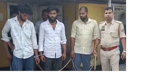 राष्ट्र-विरोधी गतिविधियों के आरोप में छह गिरफ्तार