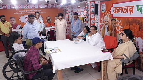मदद की आस में सीएम के दरबार में पहुंचा परिवार
