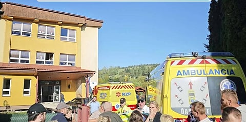 Student stabs teacher to death at school