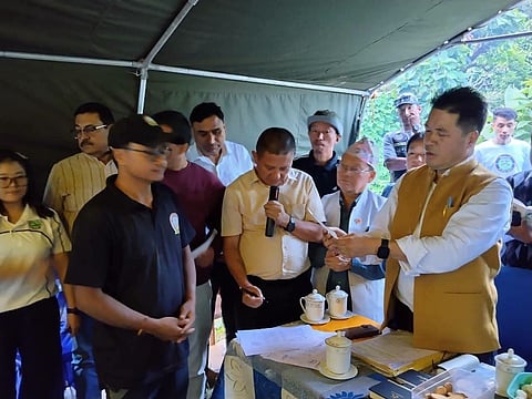 रिंबी भूस्खलन प्रभावित परिवारों मिली राहत राशि