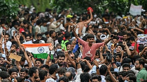 Delhi GenZ Protest
