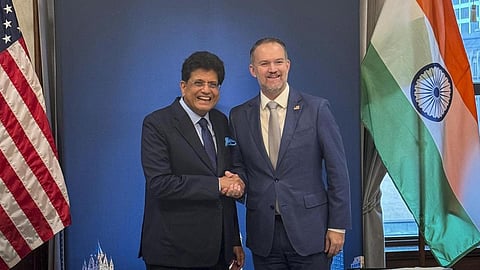 Commerce Minister Piyush Goyal met with Jamieson Greer
