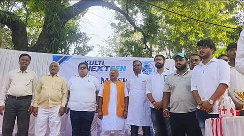 मैराथन में मंत्री ने भाग लेकर बढ़ाया युवाओं का उत्साह