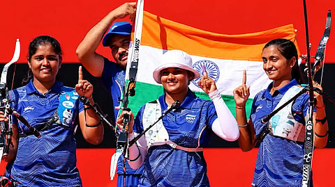 Asian Games : भारतीय महिला रिकर्व टीम ने रचा इतिहास