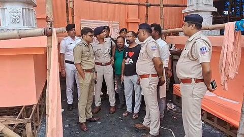 निरीक्षण करते सीपी डॉ प्रणव कुमार 