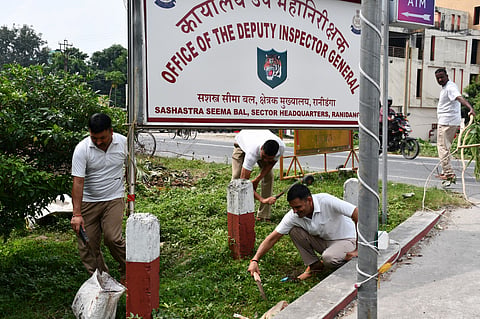 ‘स्वच्छता ही सेवा’ अभियान में लिया स्वच्छता का संकल्प