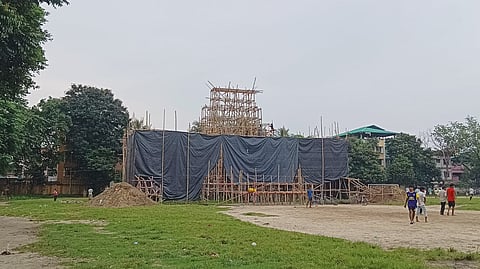 Pandal of subrat sangh club 
