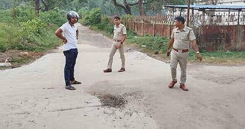 वह स्थान जहां पर गोली चलने की घटना घटी