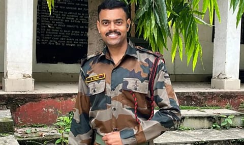 नगालैंड में ड्यूटी के दौरान असम राइफल्स जवान वी तेजा शहीद